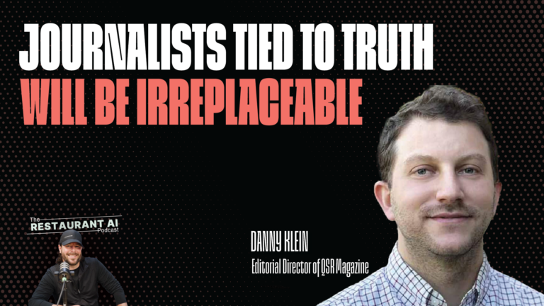 Restaurant Journalist Danny Klein on Why Truth Matters More Than Ever in the Age of AI
