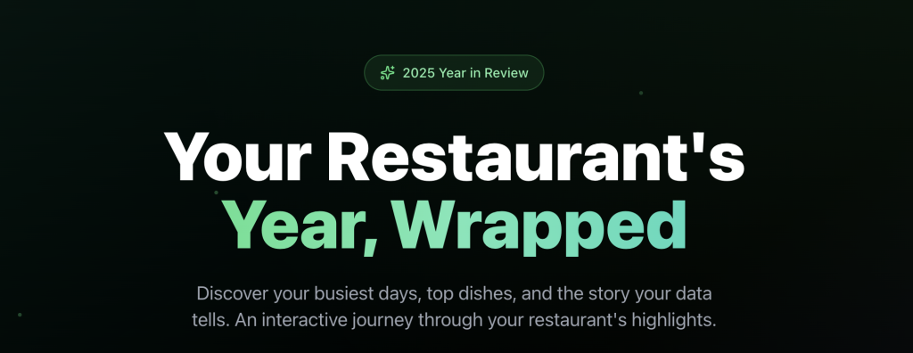 ClearCOGS Launches Industry’s First “Restaurant Wrapped” Delivering Year-End Operational Insights to Hospitality Operators