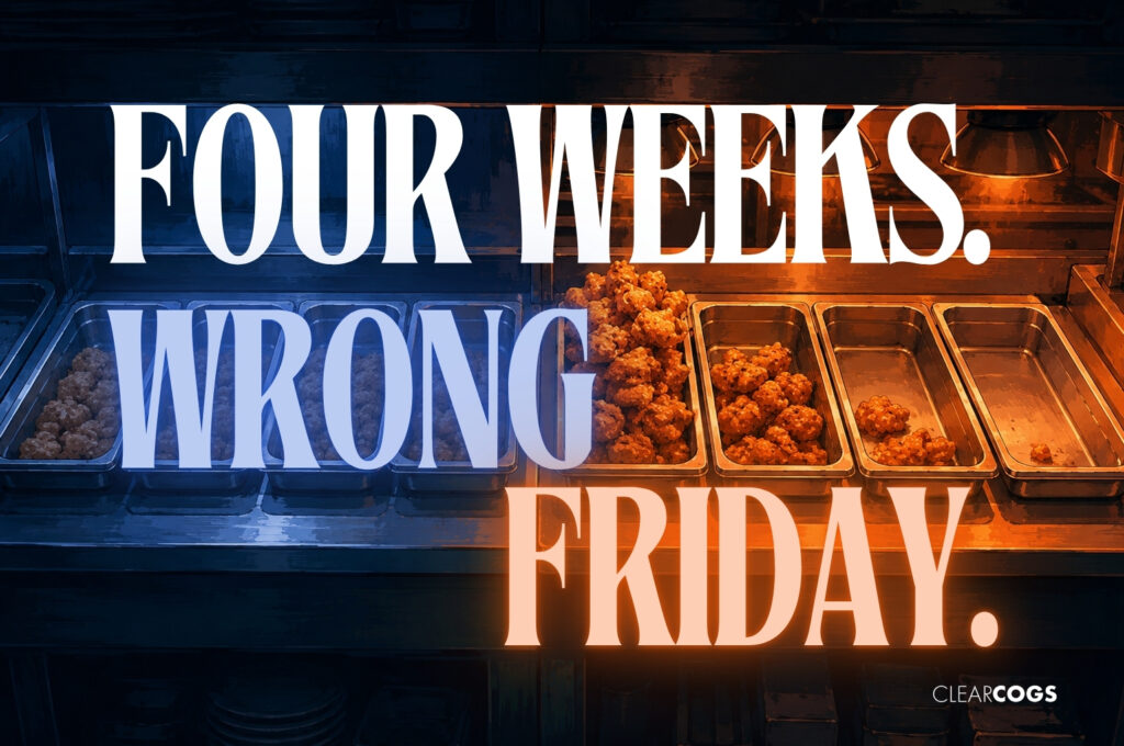 Why the Four-Week Average Fails for Kitchen Prep