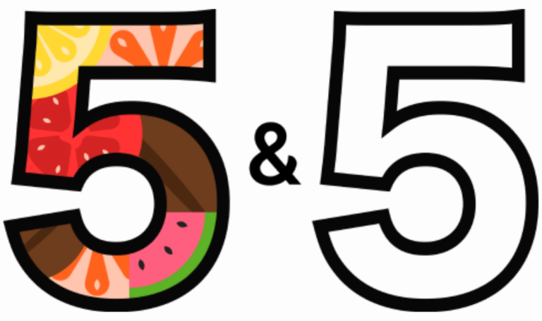 5&5 logo